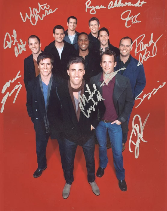 Straight No Chaser autograph