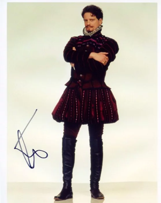 Colin Firth autograph