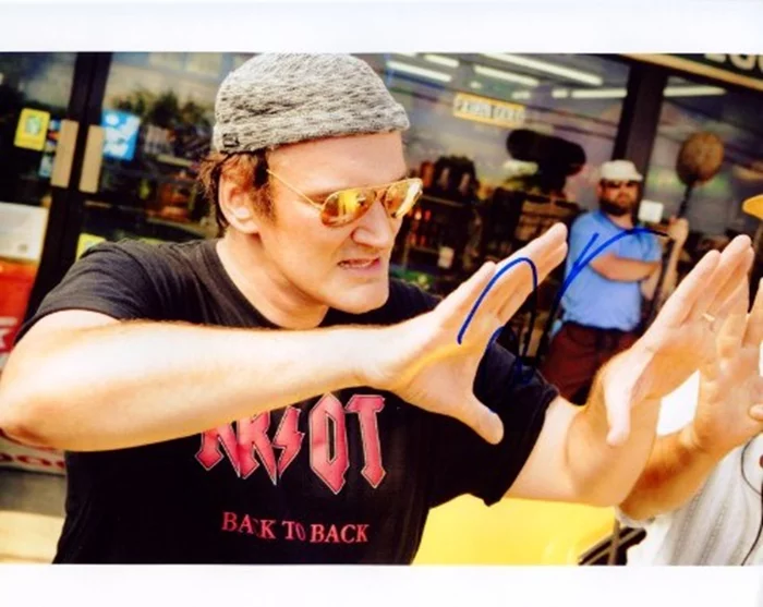Quentin Tarantino autograph