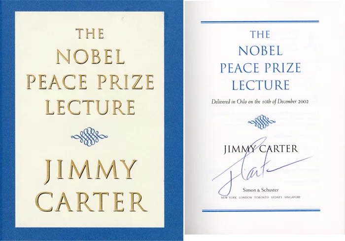 Jimmy Carter autograph