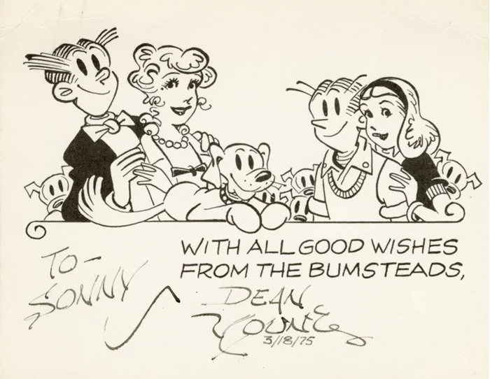 Dean Young autograph