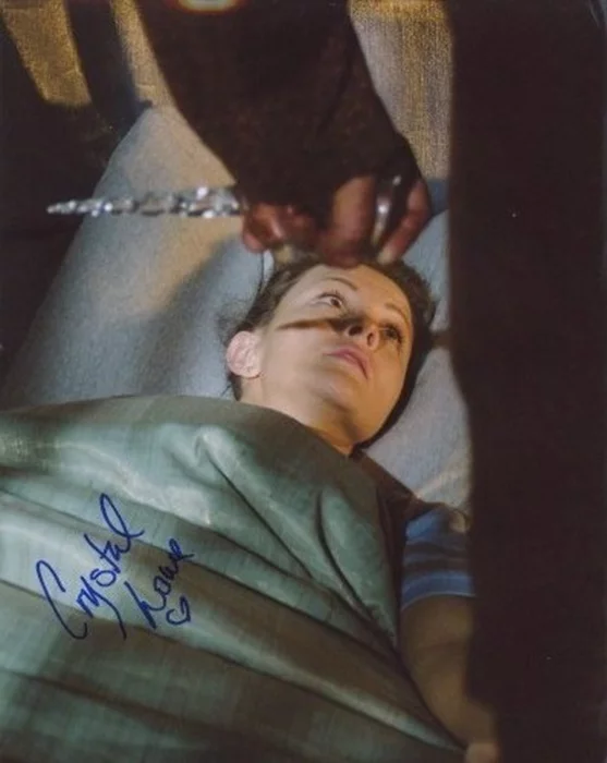 Crystal Lowe autograph