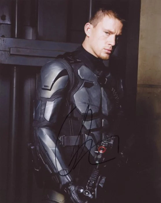 Channing Tatum autograph