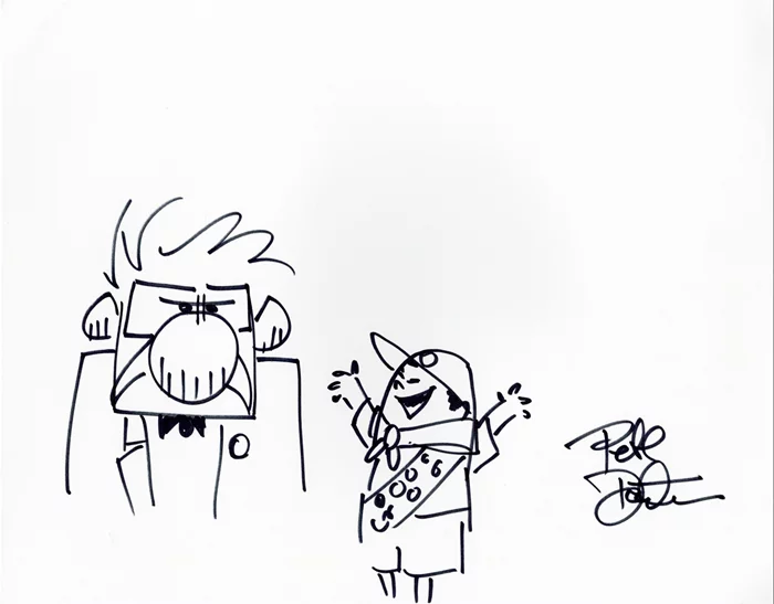 Pete Docter autograph