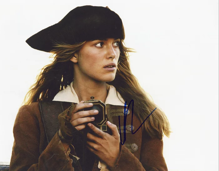 Keira Knightley autograph