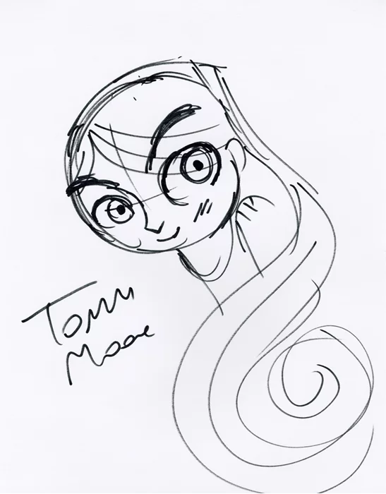 Tomm Moore autograph