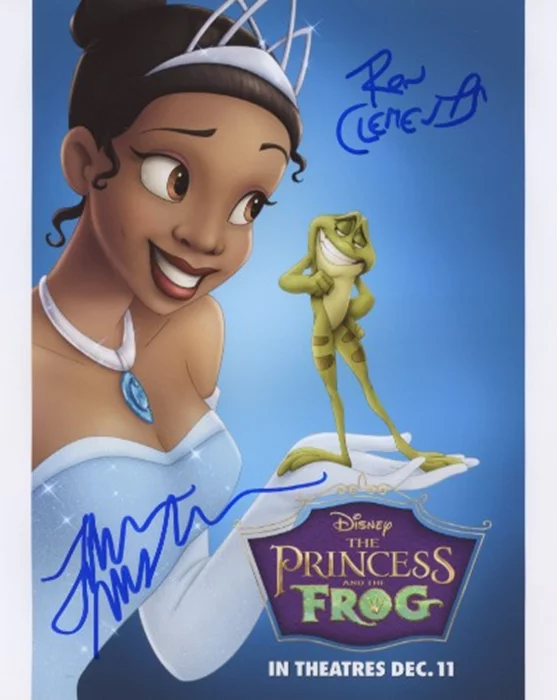 The Princess and The Frog autograph