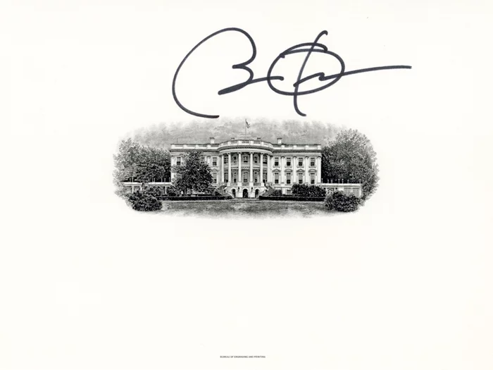Barack Obama autograph