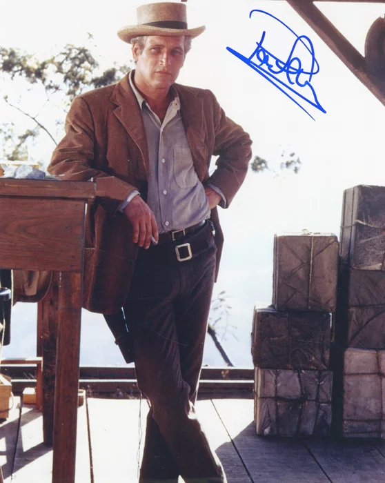 Paul Newman autograph
