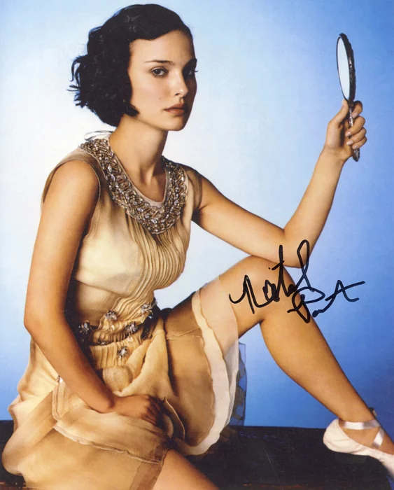 Natalie Portman autograph