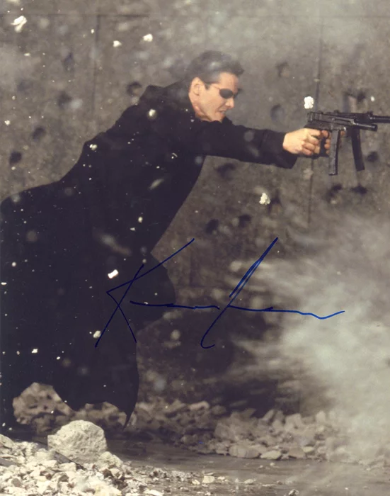 Keanu Reeves autograph