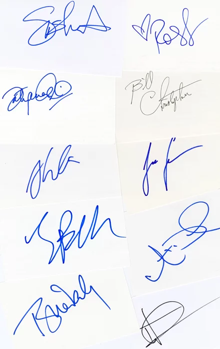 Signature Collection autograph