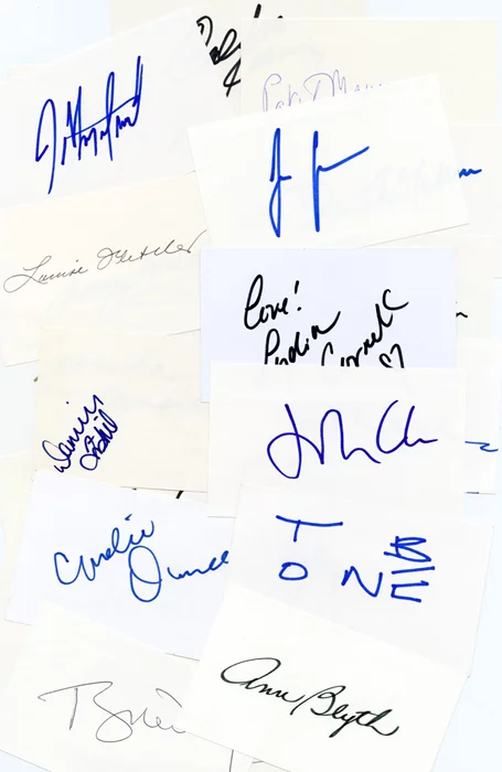 Signature Collection autograph
