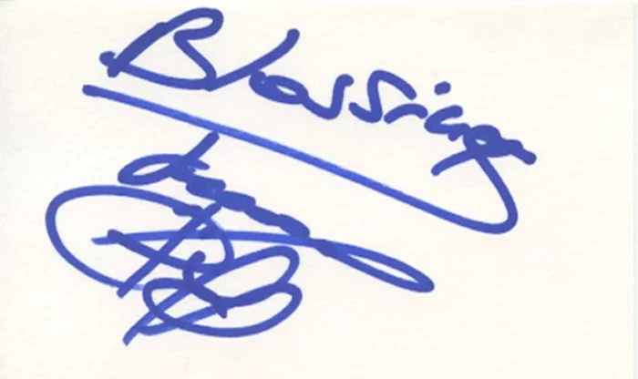 Jimmy Cliff autograph