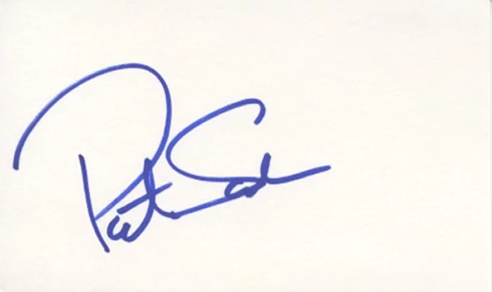 Pat Sajak autograph
