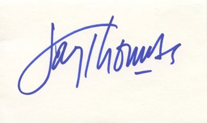 Jay Thomas autograph