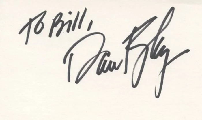 Dan Fogelberg autograph