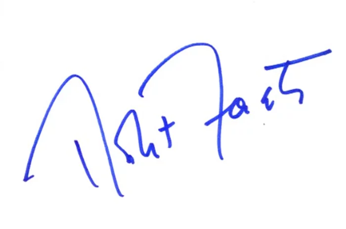 Robert Forster autograph