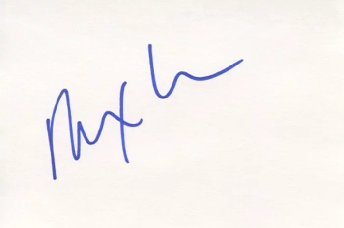 Rex Lee autograph