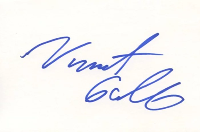 Vincent Gallo autograph