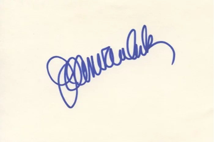 Joan Van Ark autograph