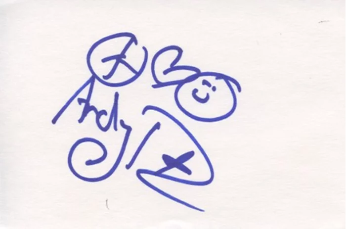 Andy Dick autograph
