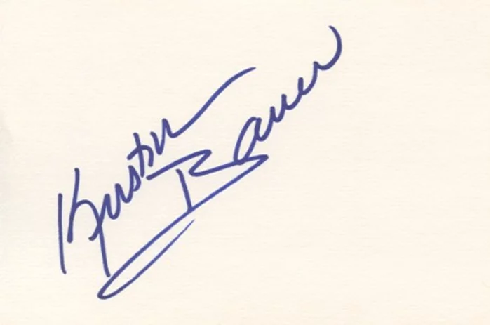 Kristin Bauer autograph