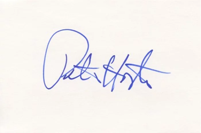 Peter Horton autograph