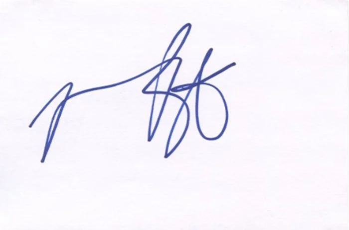 Mario Batali autograph