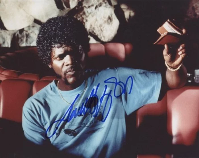 Samuel L. Jackson autograph