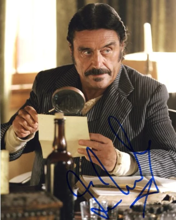 Ian McShane autograph