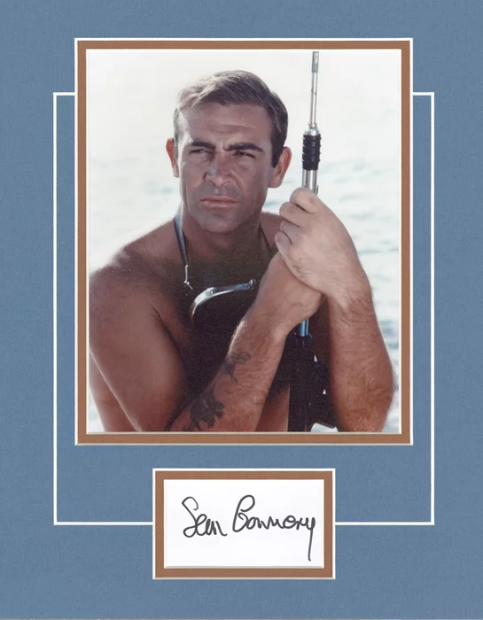 Sean Connery autograph