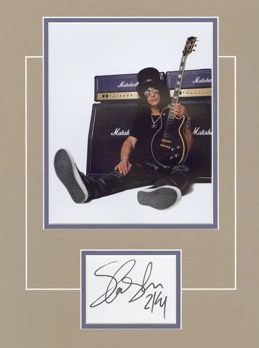 Slash autograph