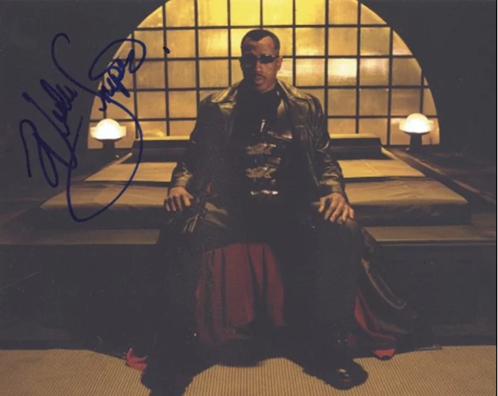 Wesley Snipes autograph