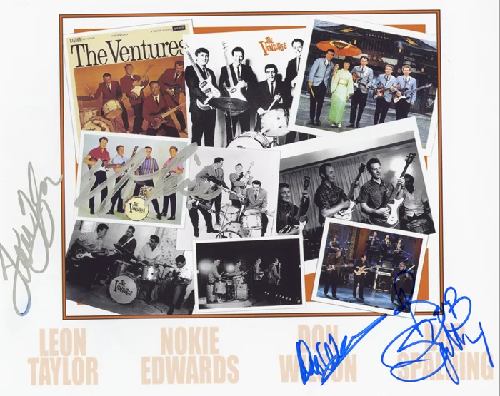 The Ventures autograph