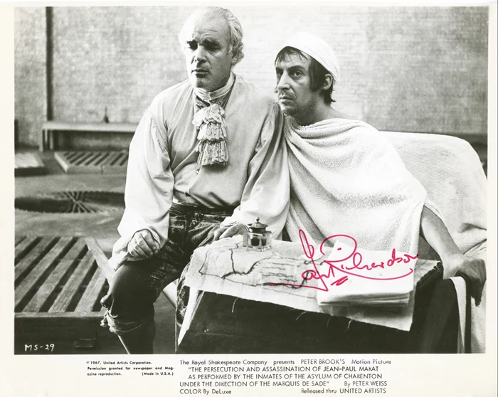 Ian Richardson autograph