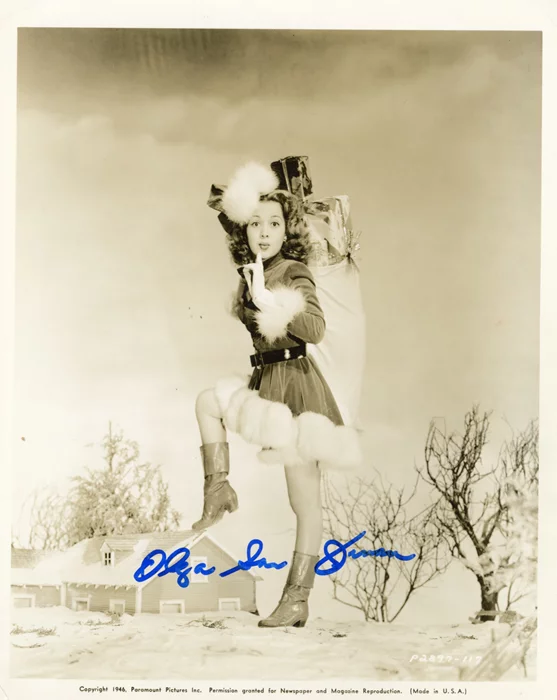 Olga San Juan autograph