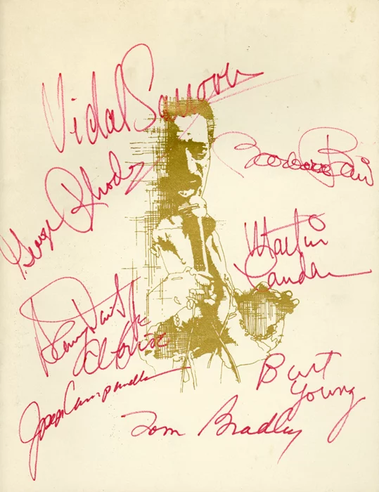 Sammy Davis Jr. 50th Anniversary Concert autograph