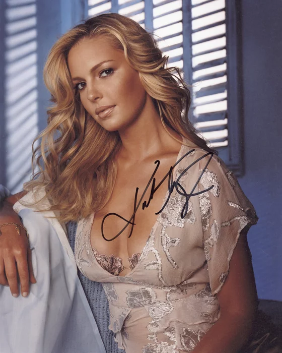 Katherine Heigl autograph