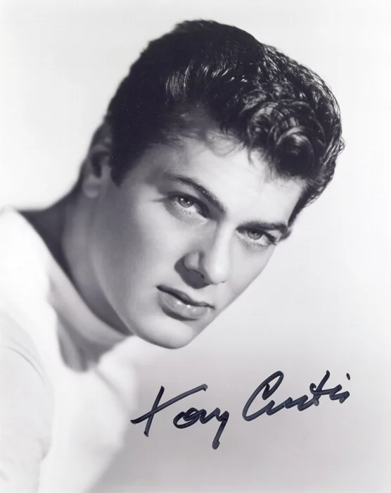 Tony Curtis autograph