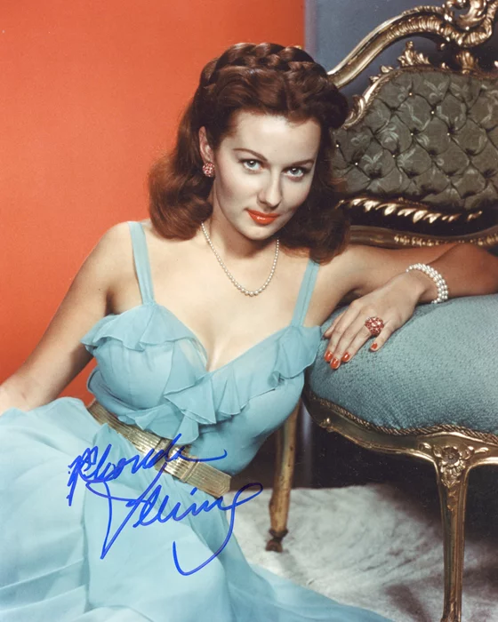 Rhonda Fleming autograph