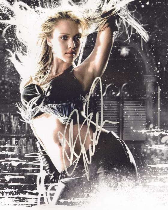 Jessica Alba autograph