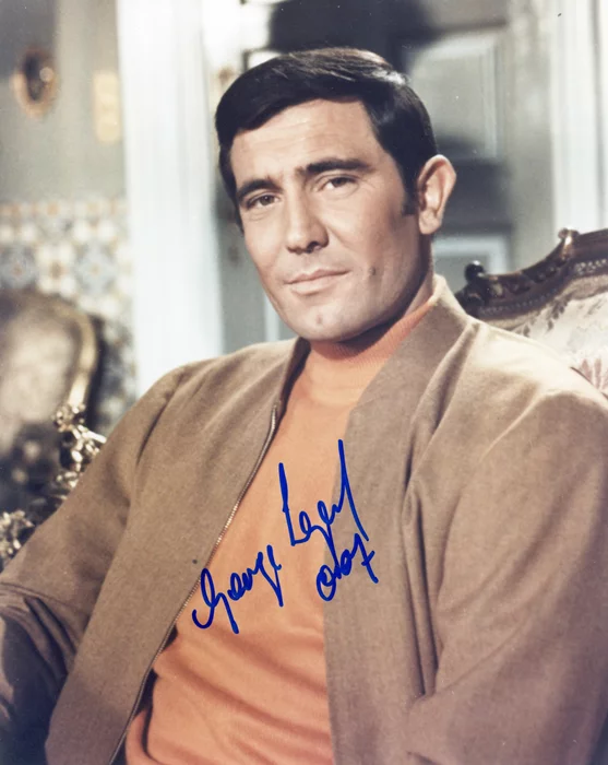 George Lazenby autograph