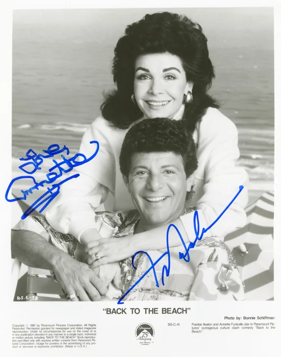 Back To The Beach autograph