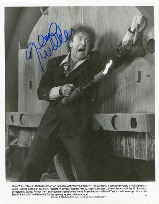 Gene Wilder autograph