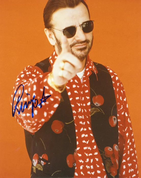 Ringo Starr autograph