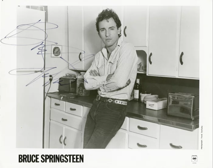 Bruce Springsteen autograph