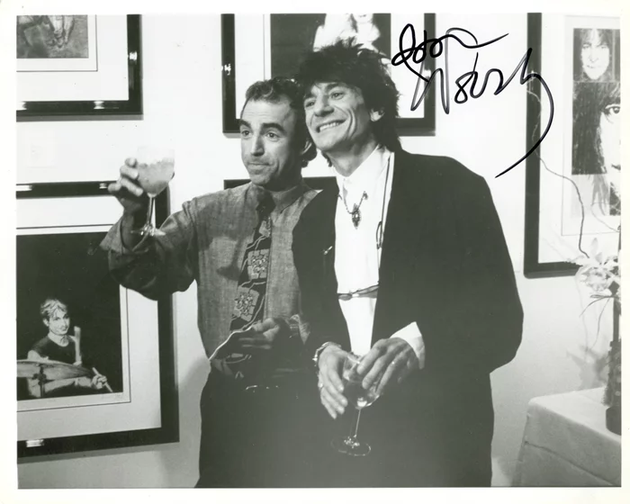 Ron Wood autograph