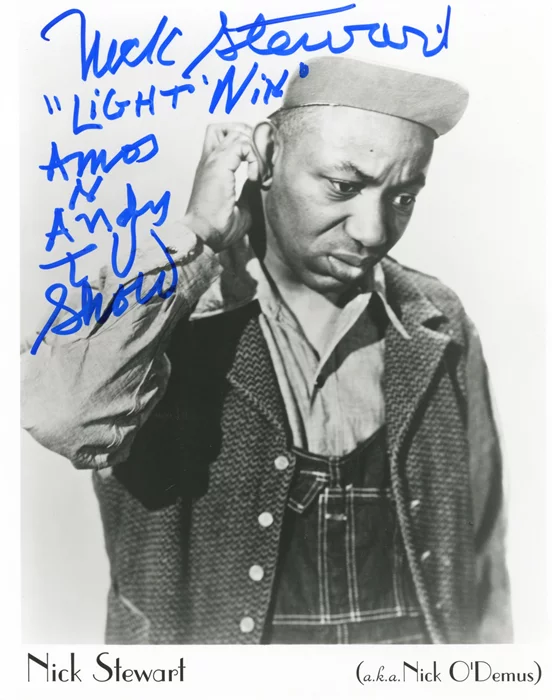 Nick Stewart autograph