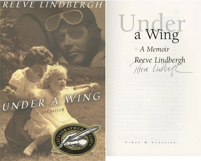 Reeve Lindbergh autograph